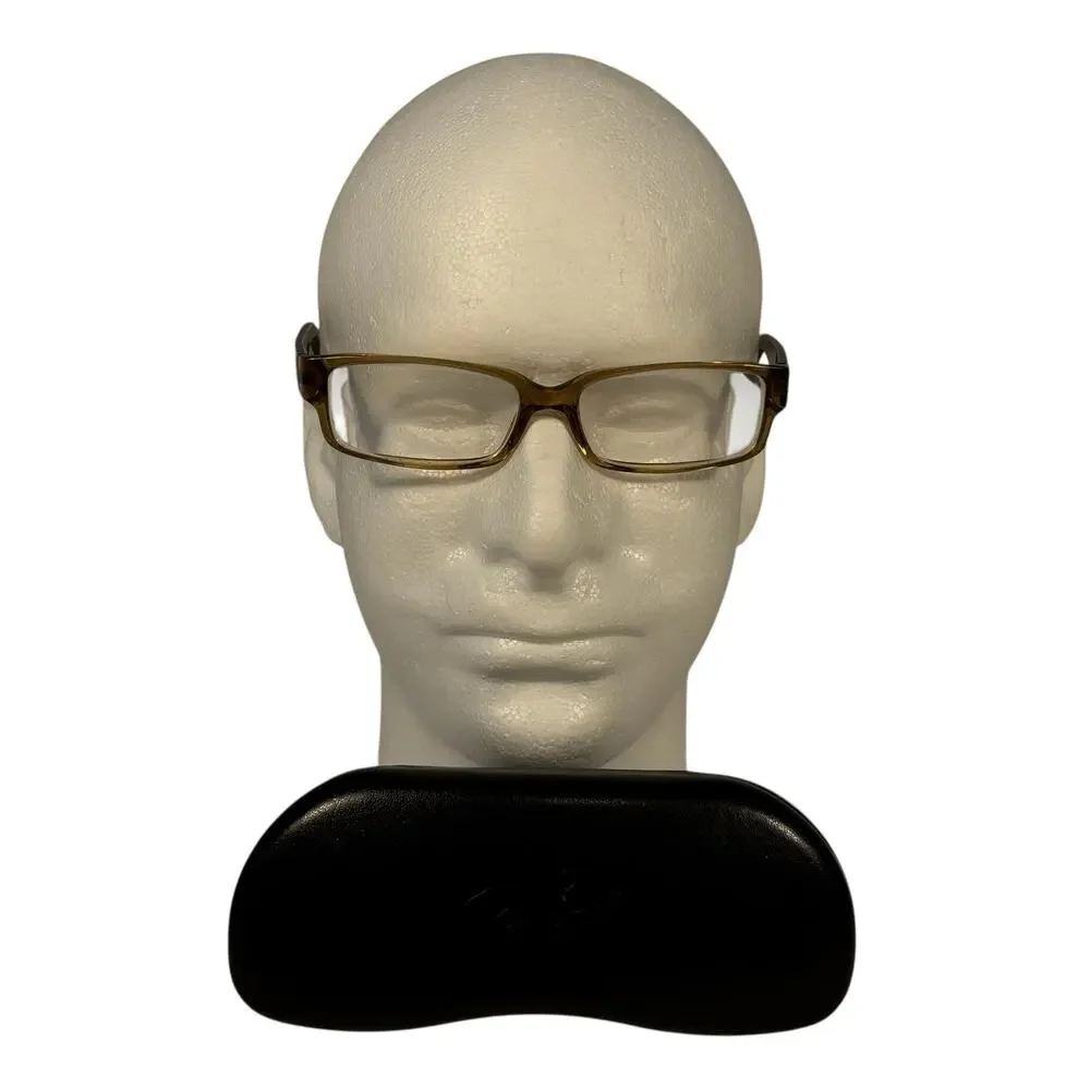 Ray Ban RB 5144 53-15 140 Brown Rectangular Eyeglasses *FRAMES ONLY* Womens